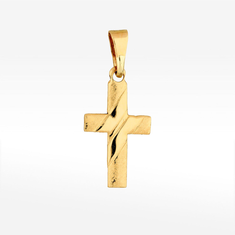 Zawieszka ze złota krzyżyk  