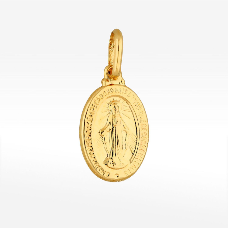 Zawieszka ze złota cudowny medalik
