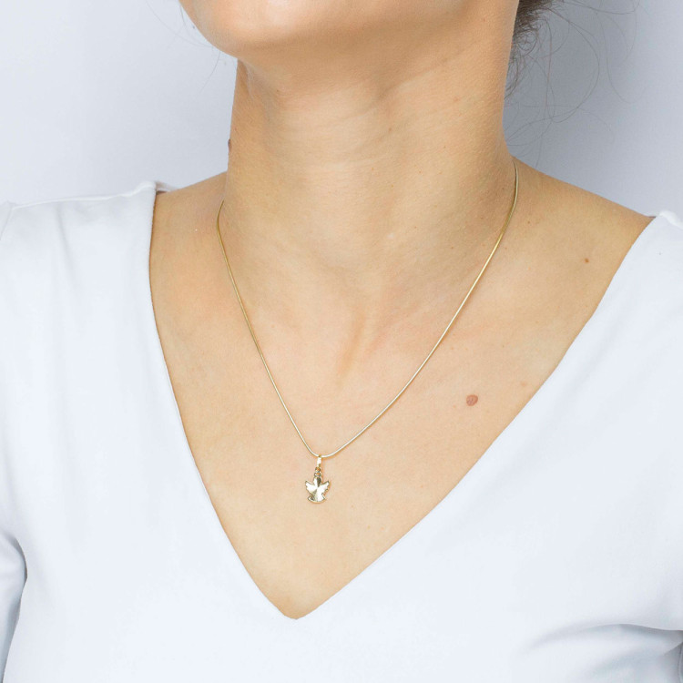 Zawieszka ze złota anioł