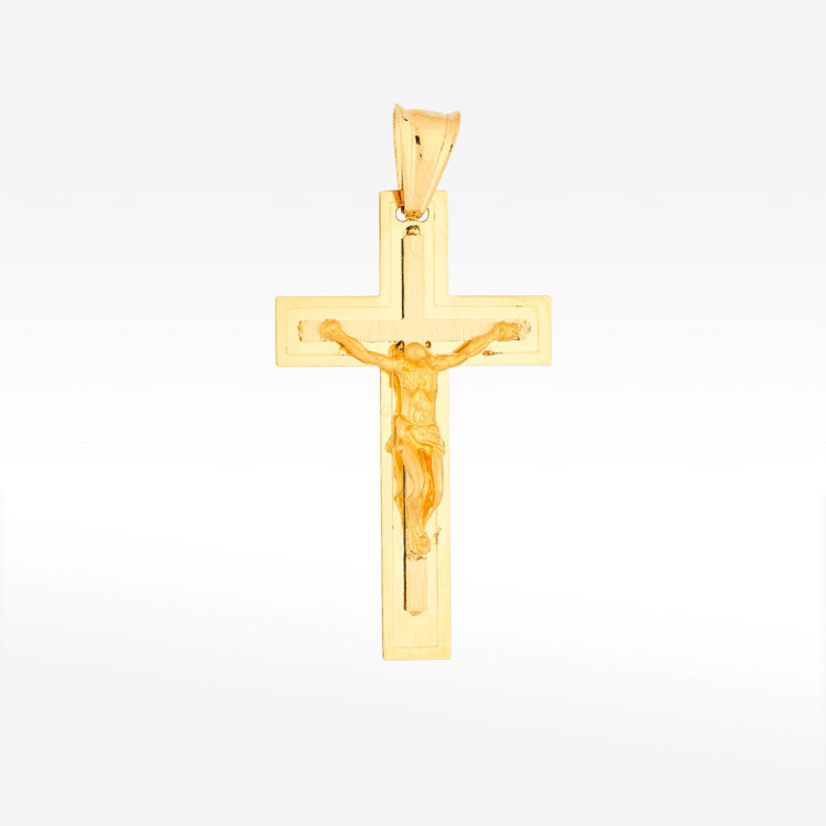 Zawieszka ze złota krzyżyk