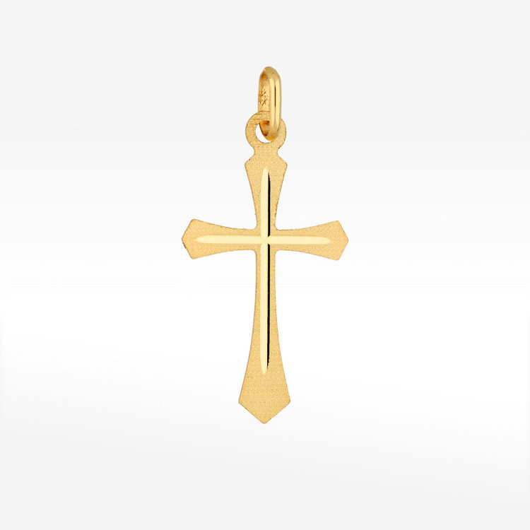 Zawieszka ze złota krzyżyk