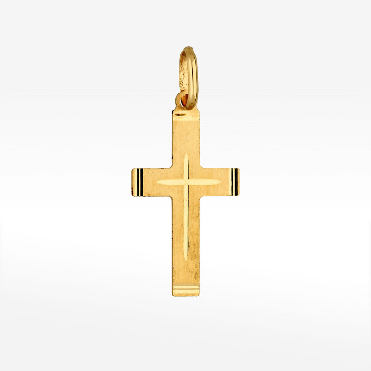 Zawieszka ze złota krzyżyk
