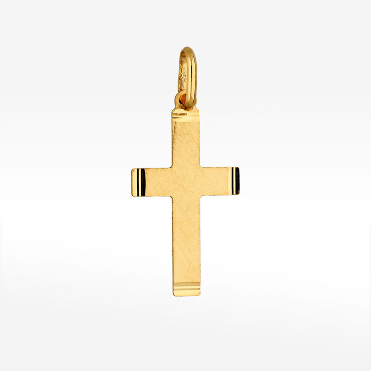 Zawieszka ze złota krzyżyk