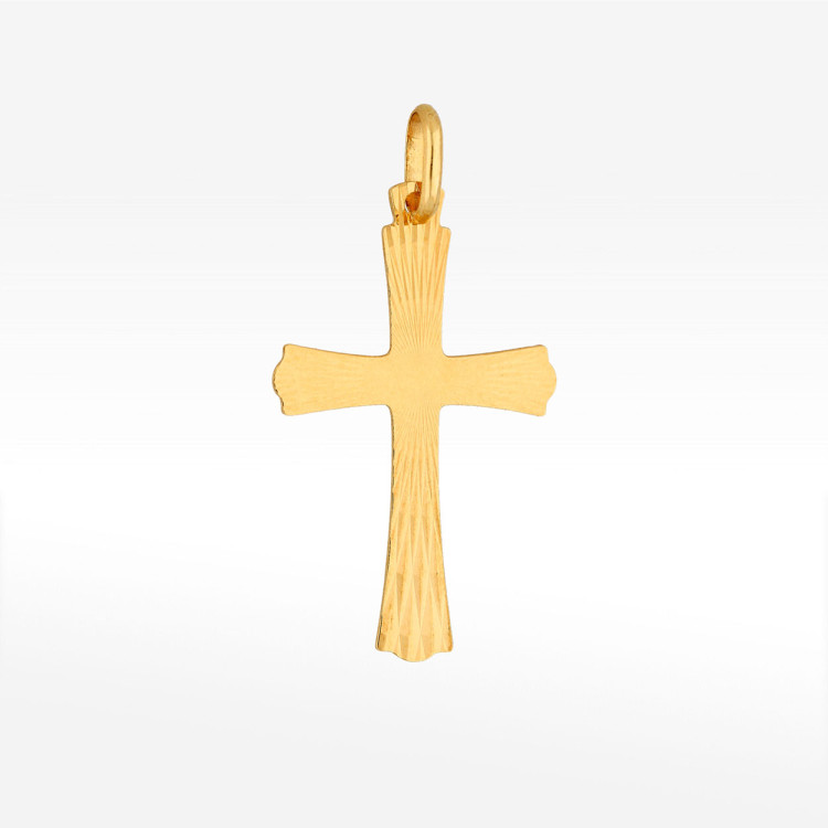 Zawieszka ze złota krzyżyk