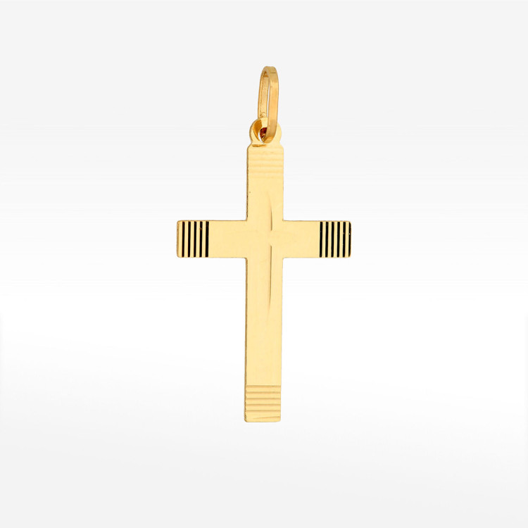 Zawieszka ze złota krzyżyk