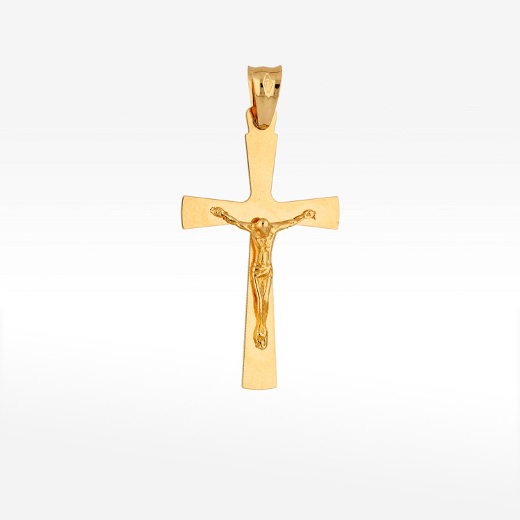Zawieszka ze złota krzyżyk