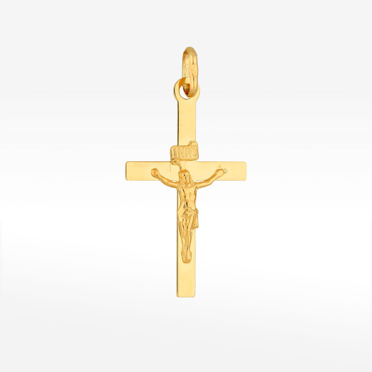Zawieszka ze złota krzyżyk