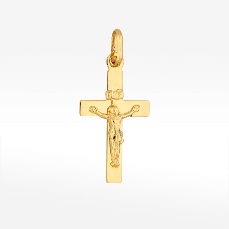 Zawieszka ze złota krzyżyk