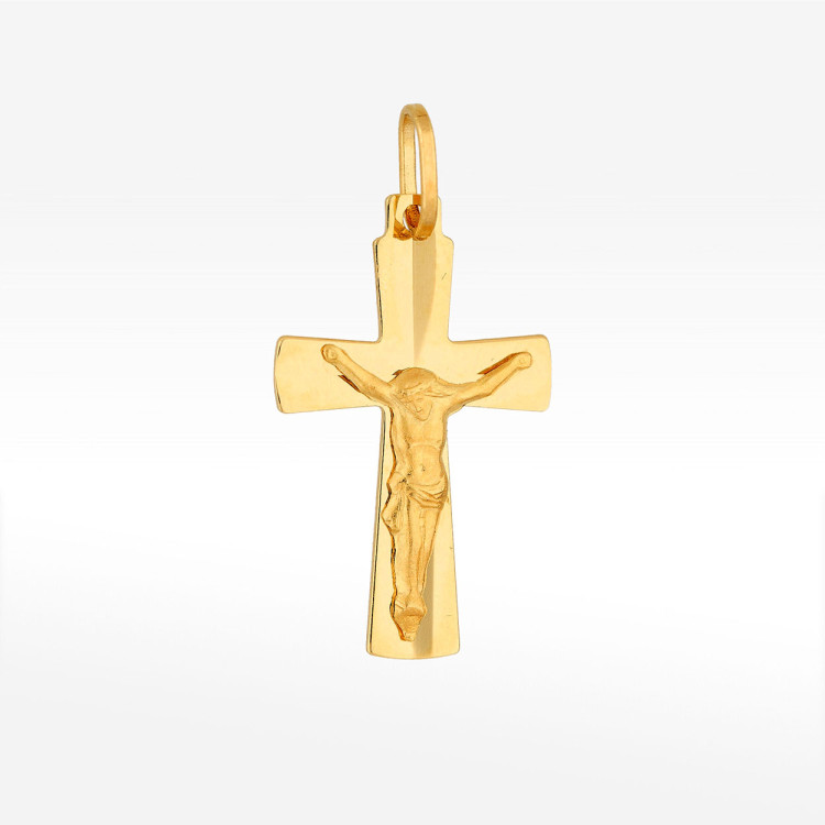 Zawieszka ze złota krzyżyk