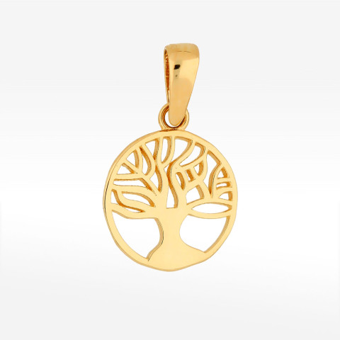 Zawieszka ze złota drzewko szczęścia