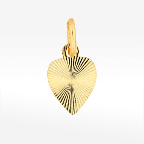 Zawieszka ze złota serce