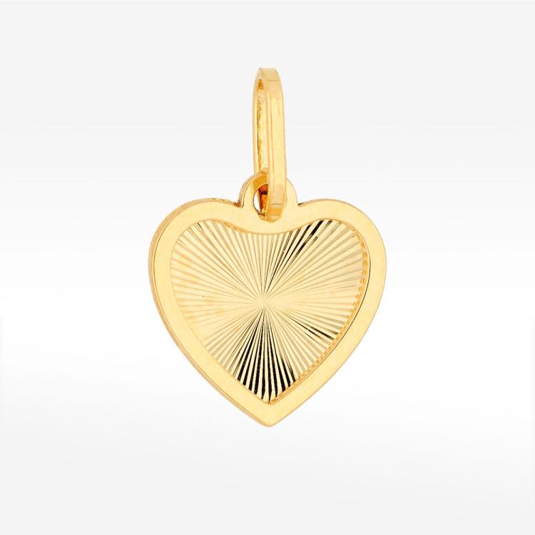 Zawieszka ze złota serce