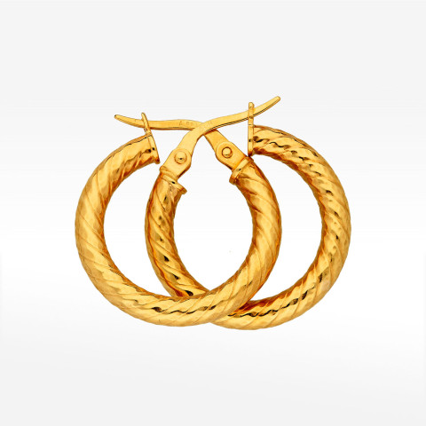 Kolczyki ze złota 2.0cm koła