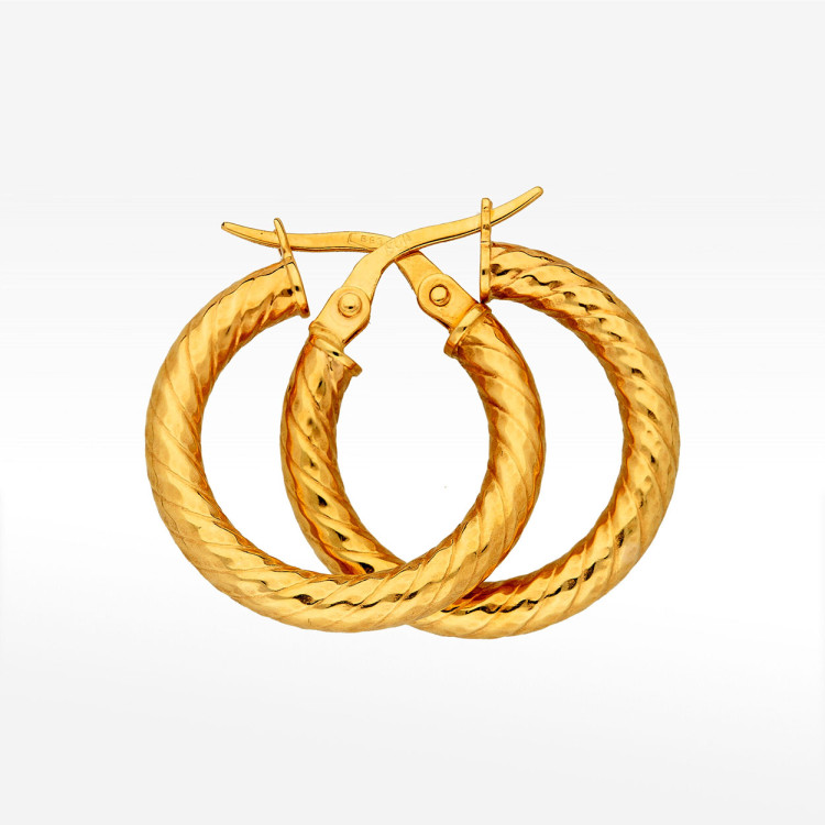 Kolczyki ze złota 2.0cm koła