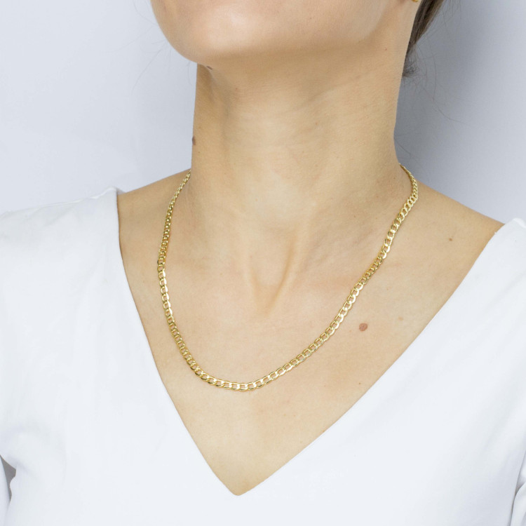 Łańcuszek ze złota pancerka