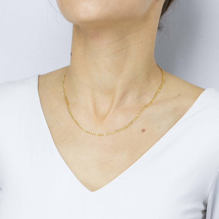 Łańcuszek ze złota figaro