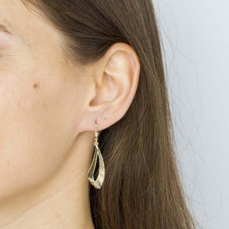 Kolczyki ze złota wiszące