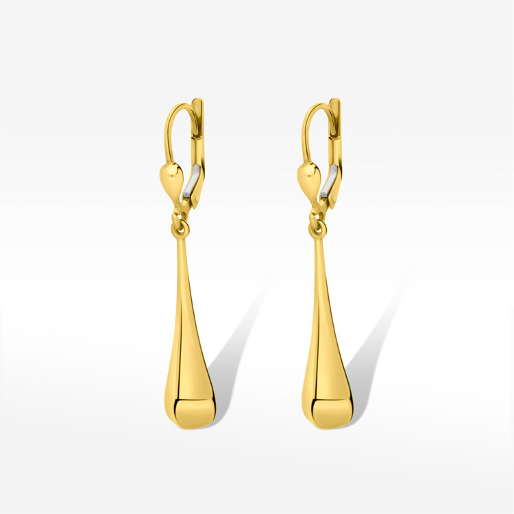 Kolczyki ze złota wiszące