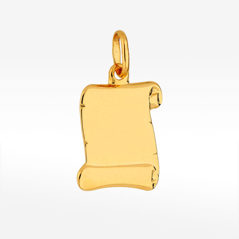 Zawieszka ze złota blaszka