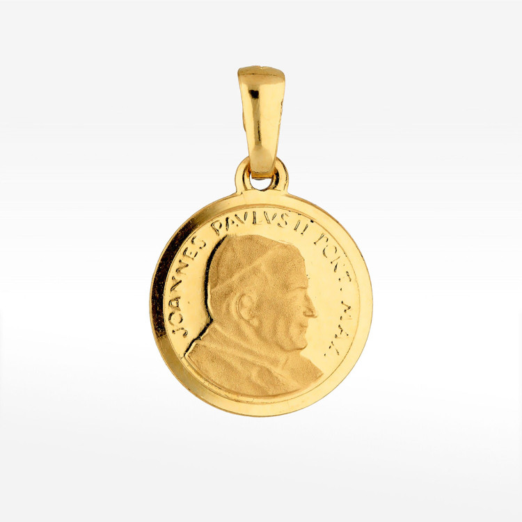 Zawieszka ze złota Jan Paweł II
