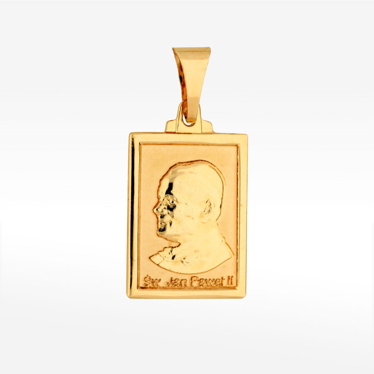 Zawieszka ze złota Jan Paweł II