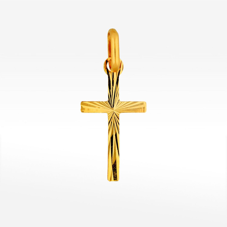 Zawieszka ze złota krzyżyk