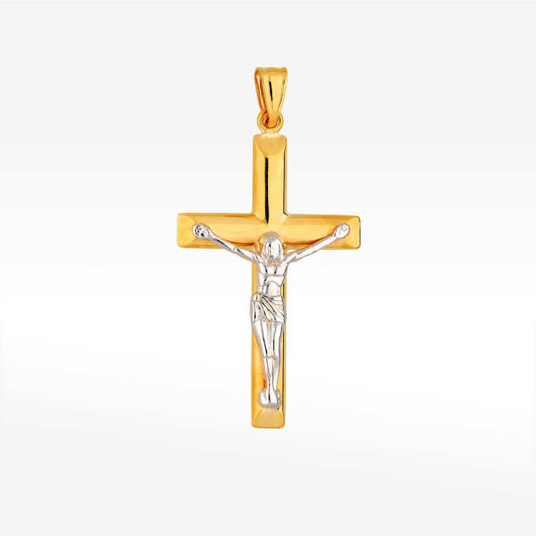 Zawieszka ze złota krzyżyk