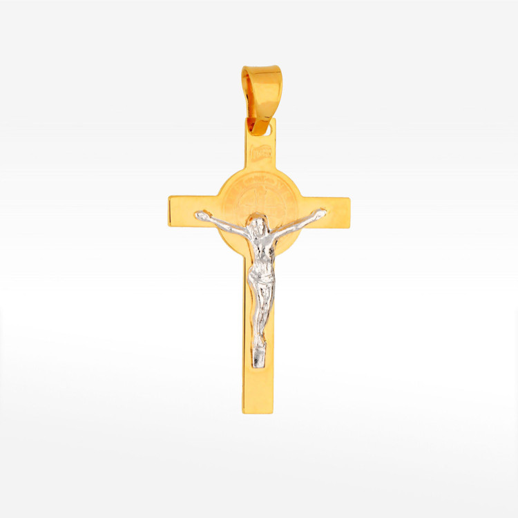 Zawieszka ze złota krzyżyk