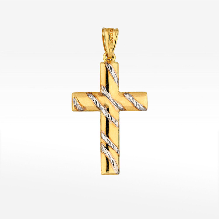 Zawieszka ze złota krzyżyk