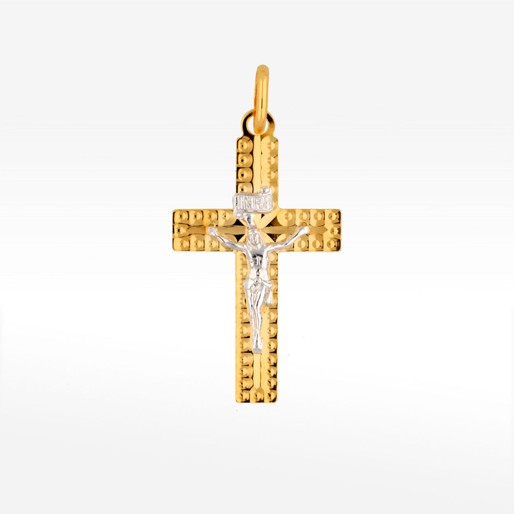 Zawieszka ze złota krzyżyk