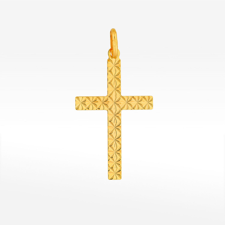 Zawieszka ze złota krzyżyk