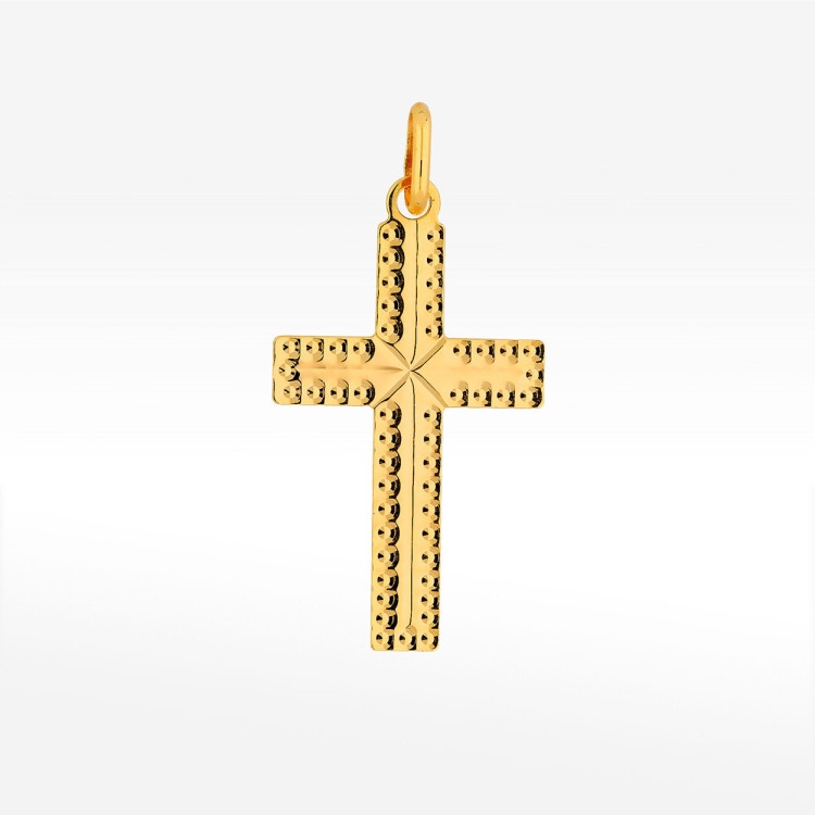 Zawieszka ze złota krzyżyk