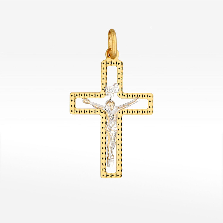 Zawieszka ze złota krzyżyk