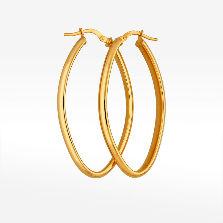 Kolczyki ze złota koła