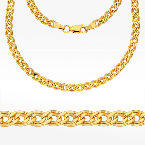 Łańcuszek ze złota mona lisa