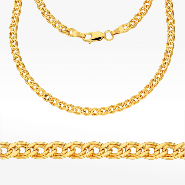 Łańcuszek ze złota mona lisa