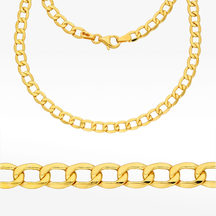 Łańcuszek ze złota pancerka