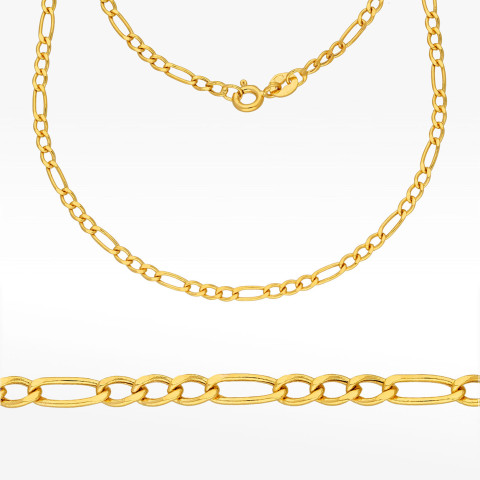 Łańcuszek ze złota figaro