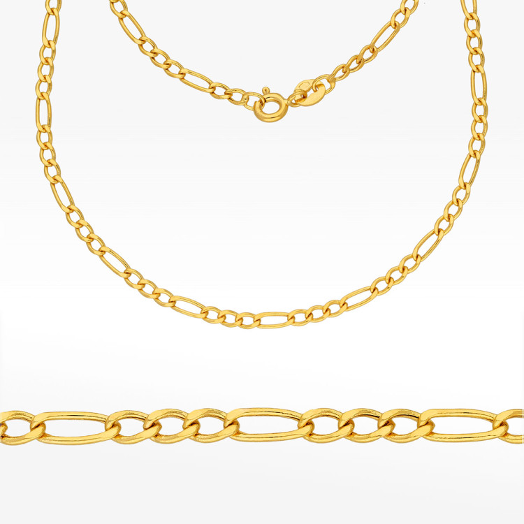 Łańcuszek ze złota figaro