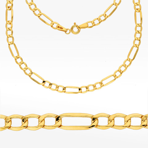 Łańcuszek ze złota figaro