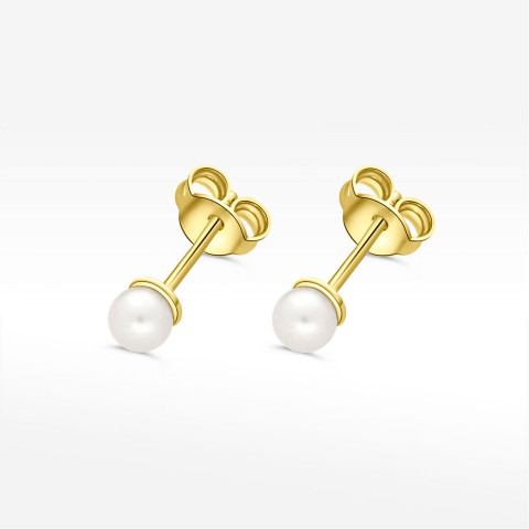 Kolczyki ze złota z perłą