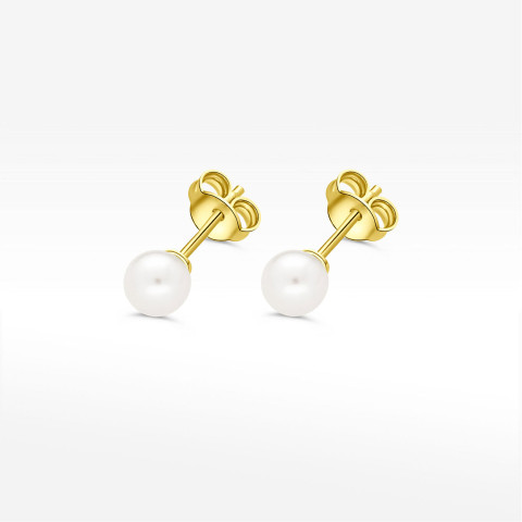 Kolczyki ze złota z perłą