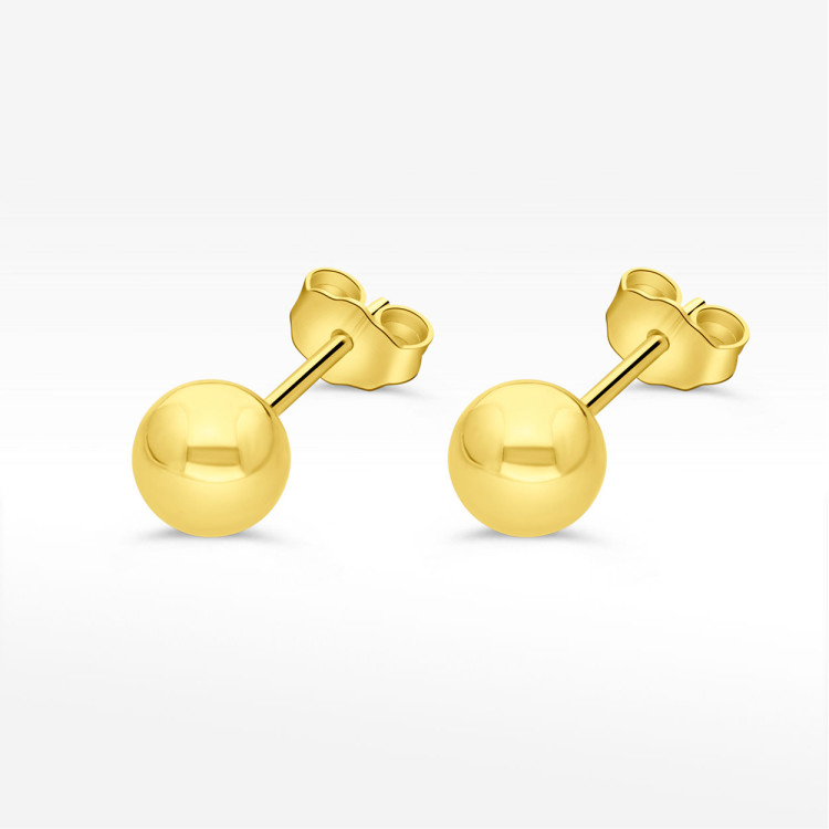 Kolczyki ze złota kulki