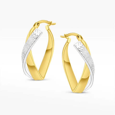 Kolczyki ze złota koła