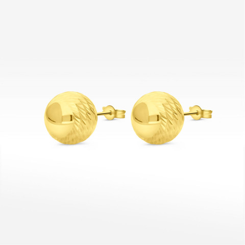 Kolczyki ze złota kulki