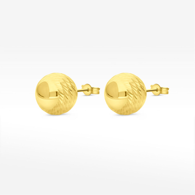 Kolczyki ze złota kulki