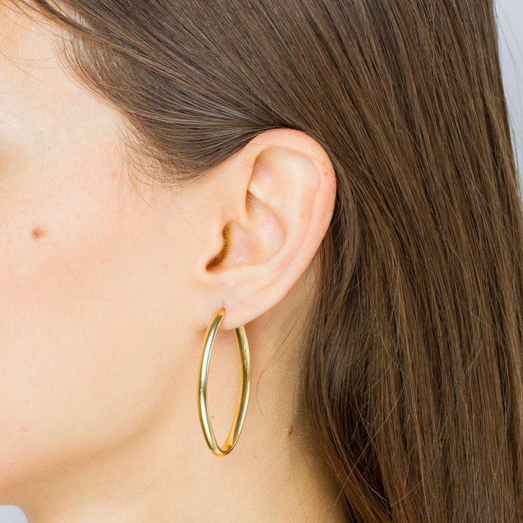 Kolczyki ze złota koła