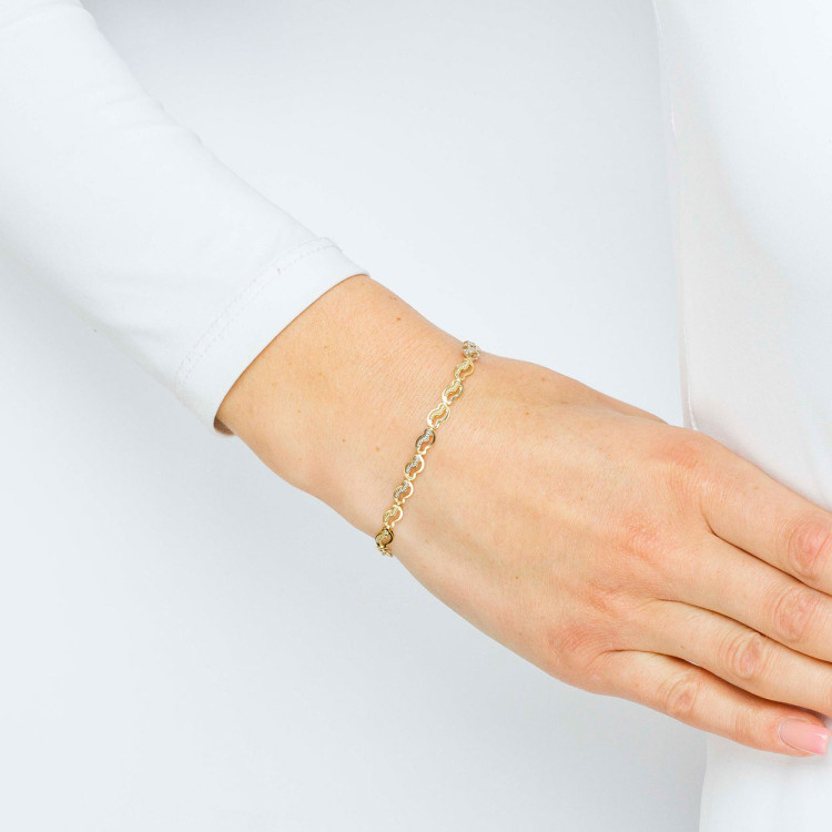 Bransoletka ze złota