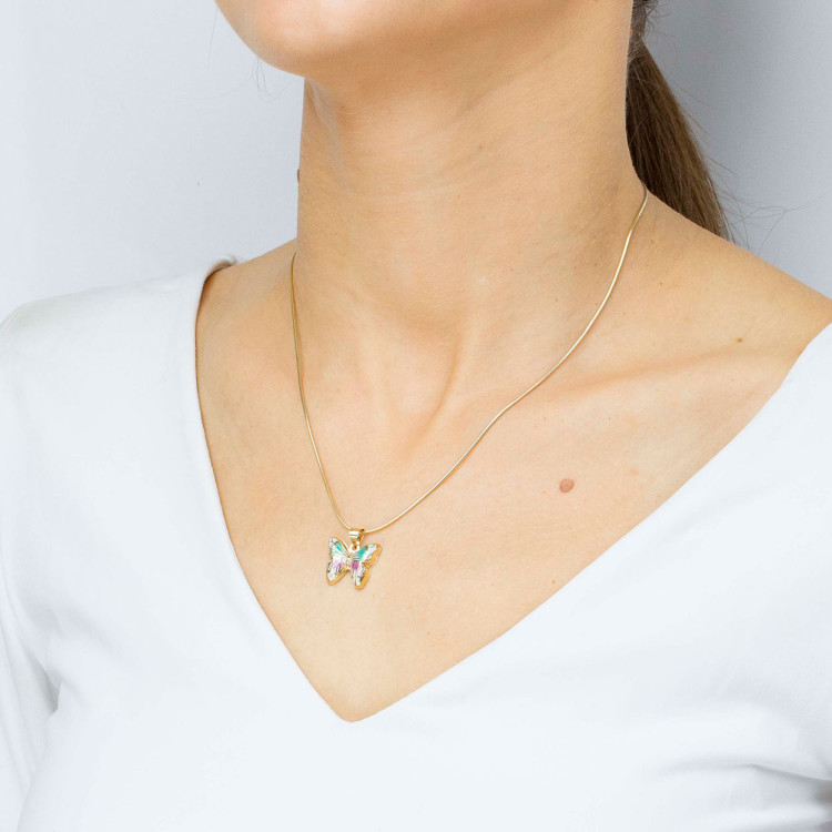 Zawieszka ze złota motyl