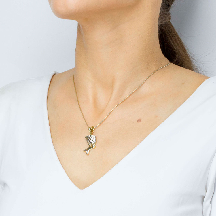 Zawieszka ze złota faraon